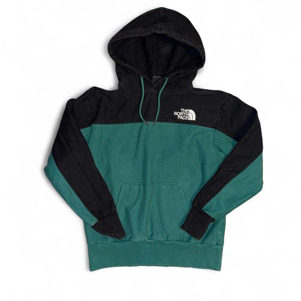 The North Face green and black hoodie
size S